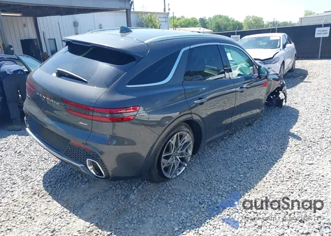 2025 Genesis Gv70 2.5T Awd из США, поврежденный, VIN KMUMADTB6SU212672